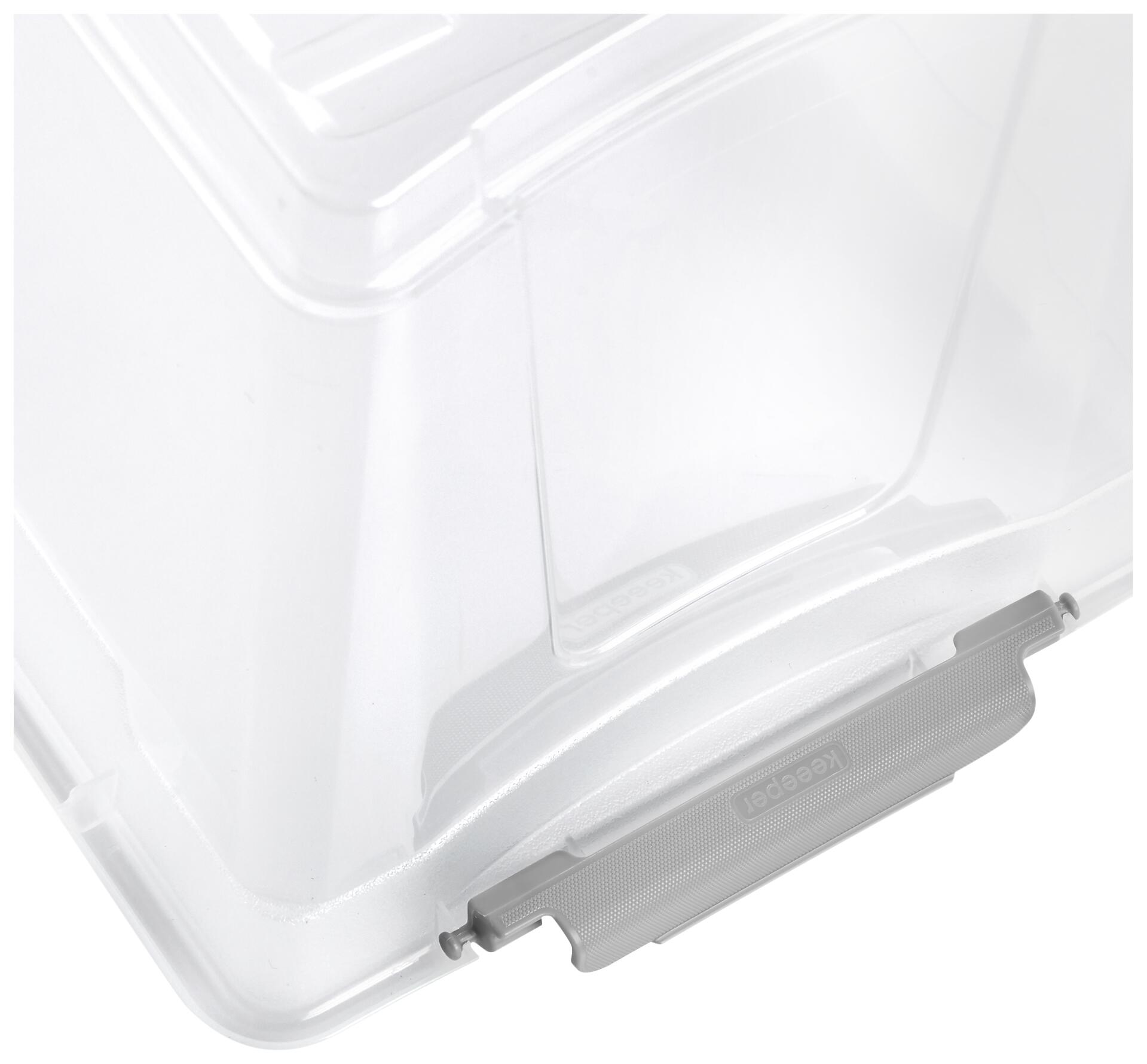 Aufbewahrungsbox transparent B/H/L: ca. 18,5x16x28,5 cm