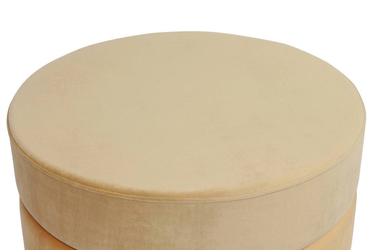 360 Living Hocker Elyse 101 orange H/D: ca. 42x50 cm