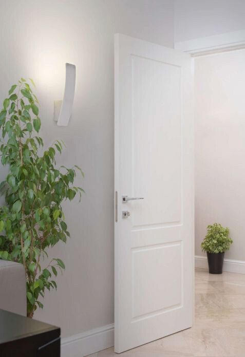 Näve Leuchten LED Wandleuchte NV1154726 weiß Aluminium B/H/T: ca. 7x30x8 cm 1 Brennstellen