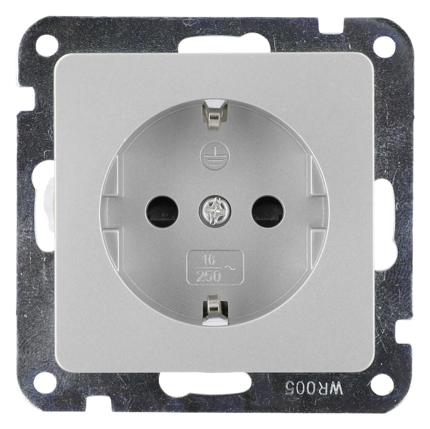 Unitec ElektroinstallationGenua silber ca. 250 V