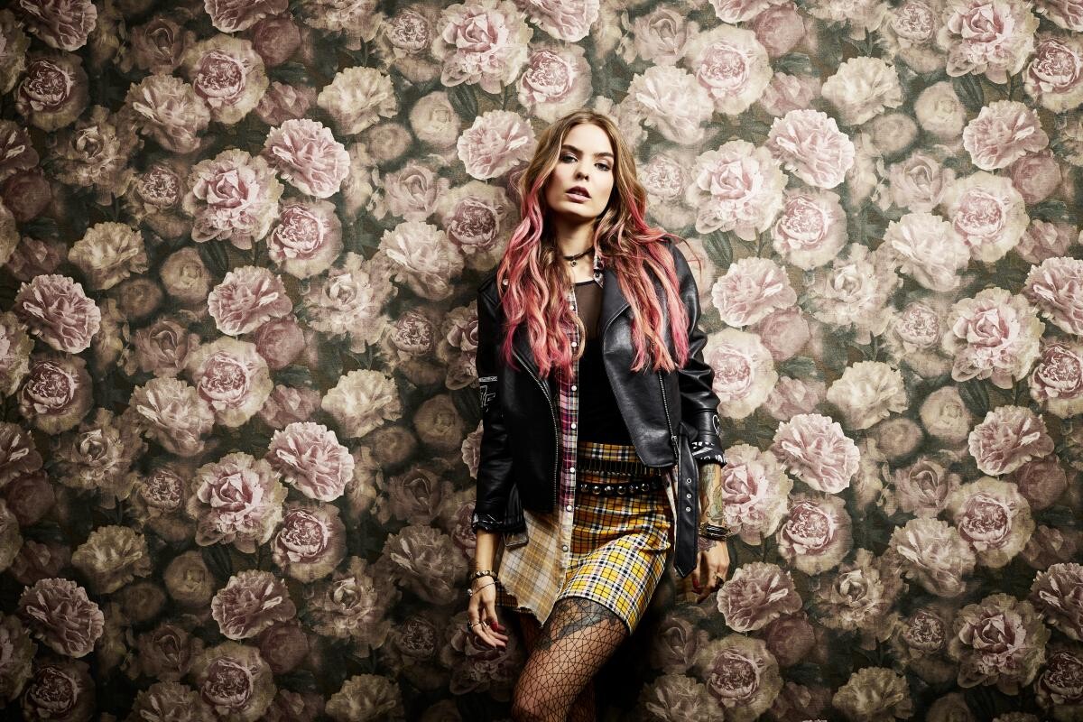 Vliestapete Rosen altrosa B/L: ca. 53x1005 cm