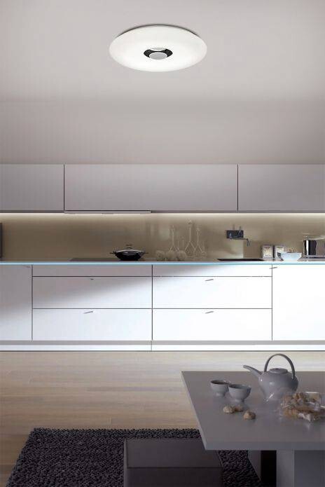 Näve Leuchten LED Deckenleuchte NV1220261 weiß Metall Kunststoff H/D: ca. 6x40 cm null 1 Brennstellen