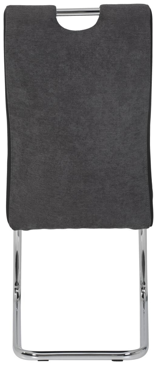 Schwingstuhl Alina S anthrazit Kunstleder B/H/T: ca. 43x98x59 cm