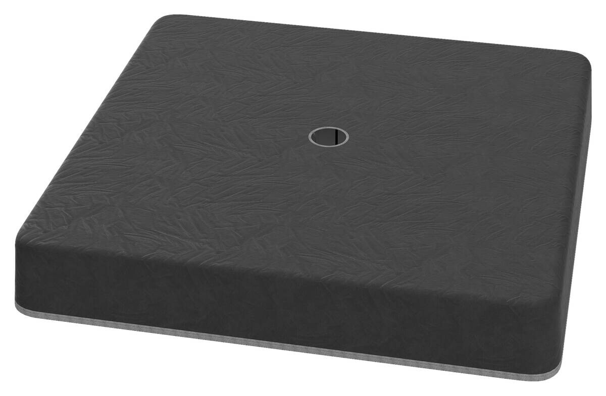 Outsunny Schirmgewichte schwarz Polyester B/H/L: ca. 89x10,5x89 cm