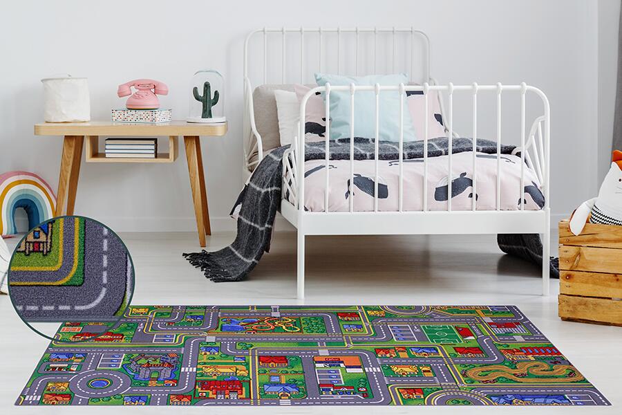 Kinderteppich Playcity Multi B/L: ca. 95x200 cm