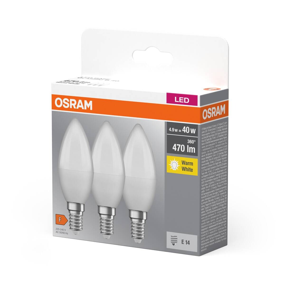 OSRAM Leuchtmittel E14