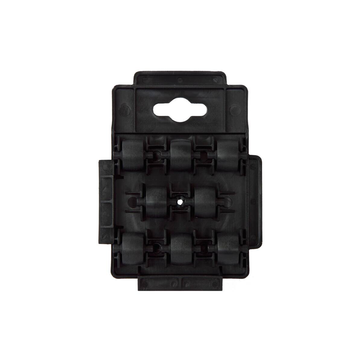 Dolly Transportroller schwarz B/H/L: ca. 10,5x2,5x14 cm