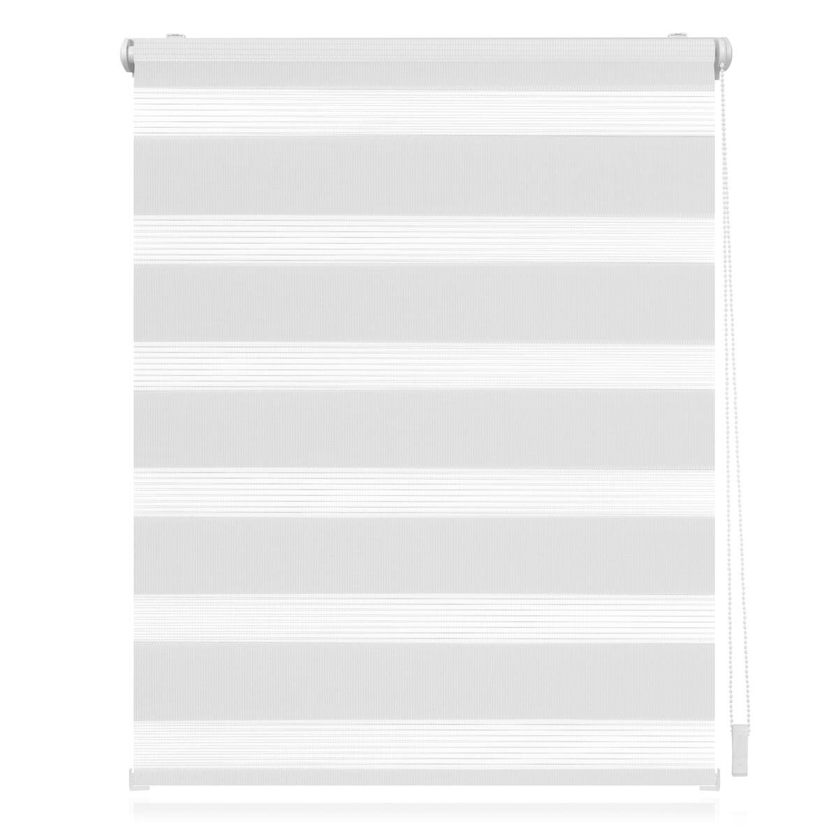LICHTBLICK Doppelrollo Duo weiß B/L: ca. 50x150 cm