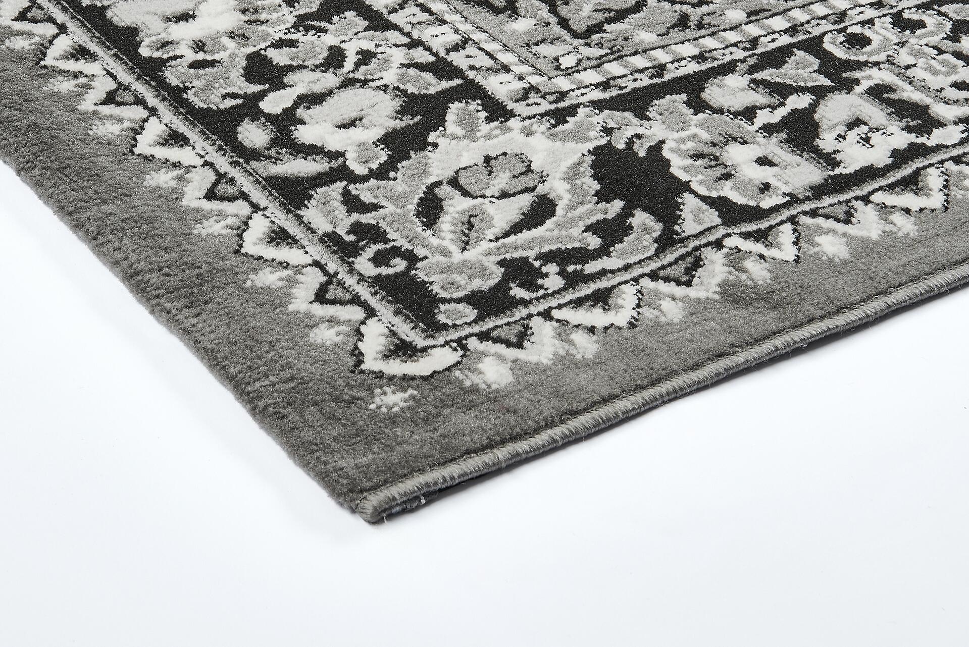 Webteppich Manila schwarz B/L: ca. 200x280 cm Webteppich Manila schwarz B/L: ca. 200x280 cm