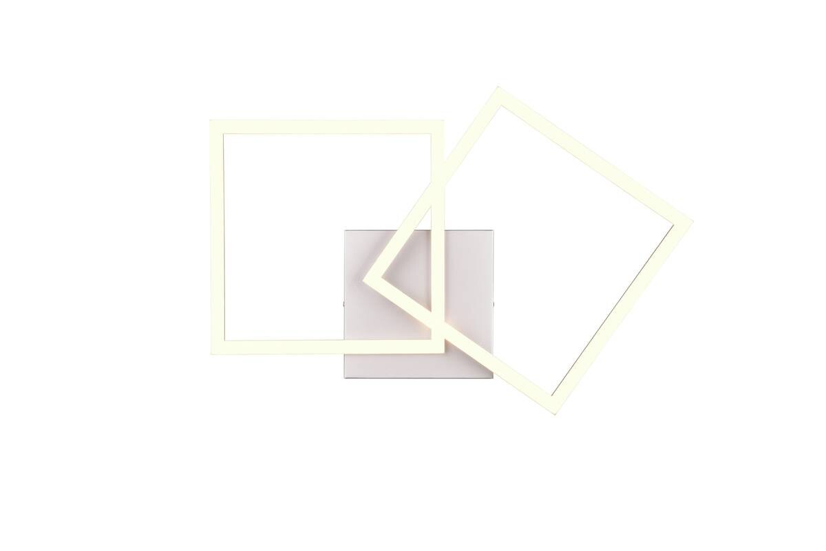 Reality LED-Deckenleuchte Trail titanfarbig Metall B/H/T: ca. 60x7x35 cm 1 Brennstellen