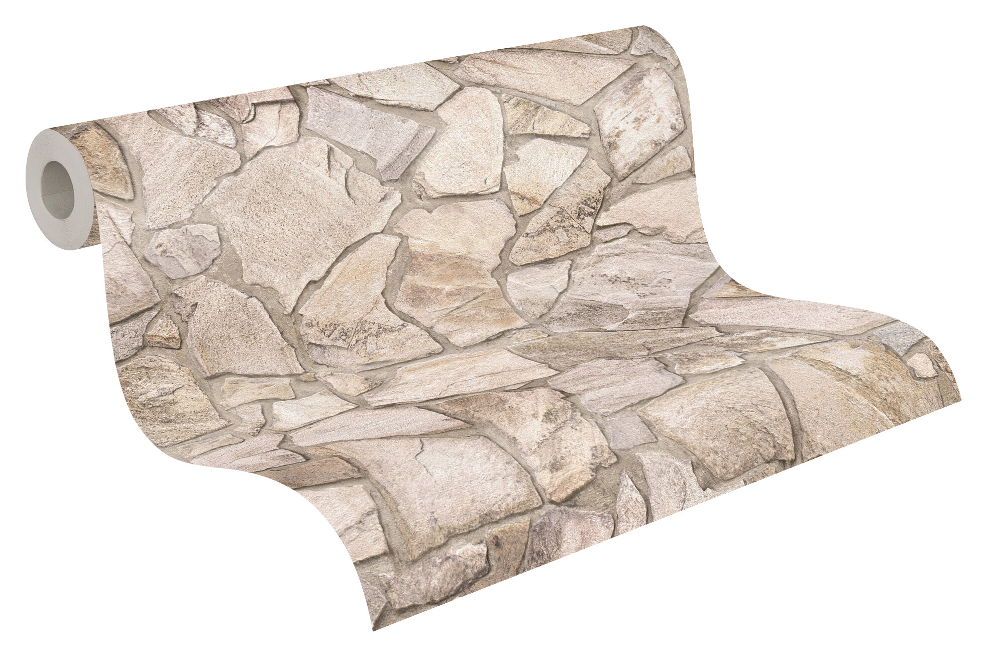 A.S.Creation Vliestapete braun grau B/H/D: ca. 53x1005x8,3 cm