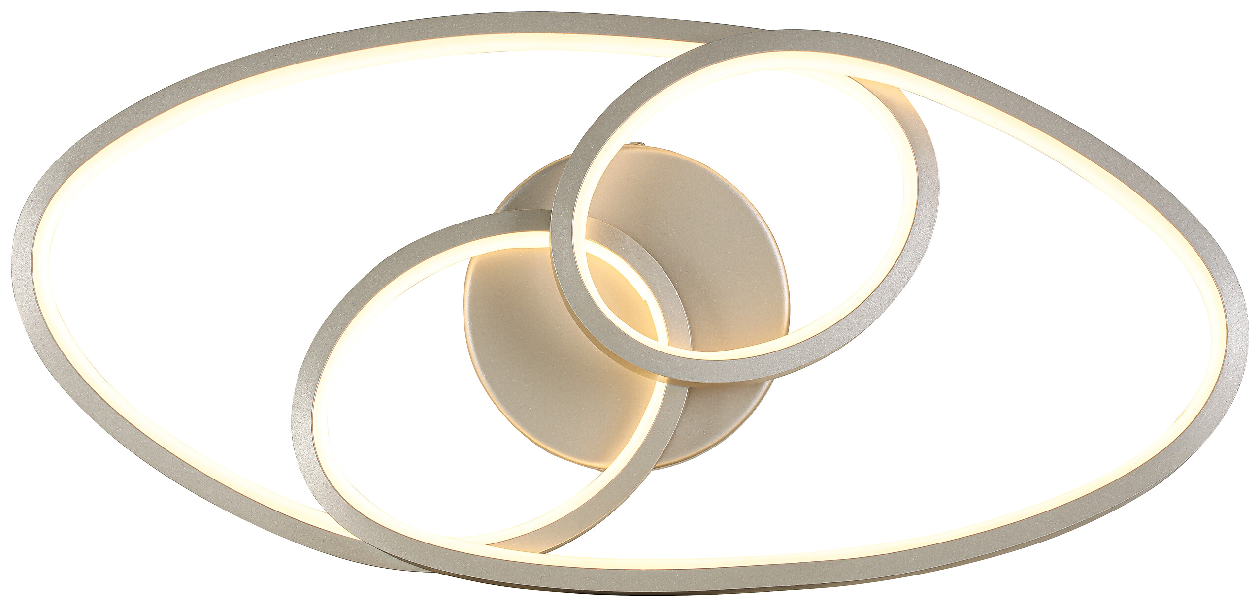 Nolo LED-Deckenleuchte Dual champagner Metall B/H/L: ca. 21x8x45 cm