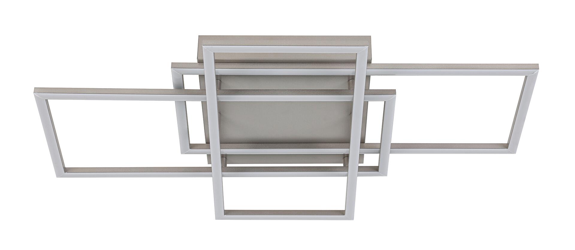 Nolo LED-Deckenleuchte Twin champagner Metall B/H/L: ca. 36x9,1x58 cm