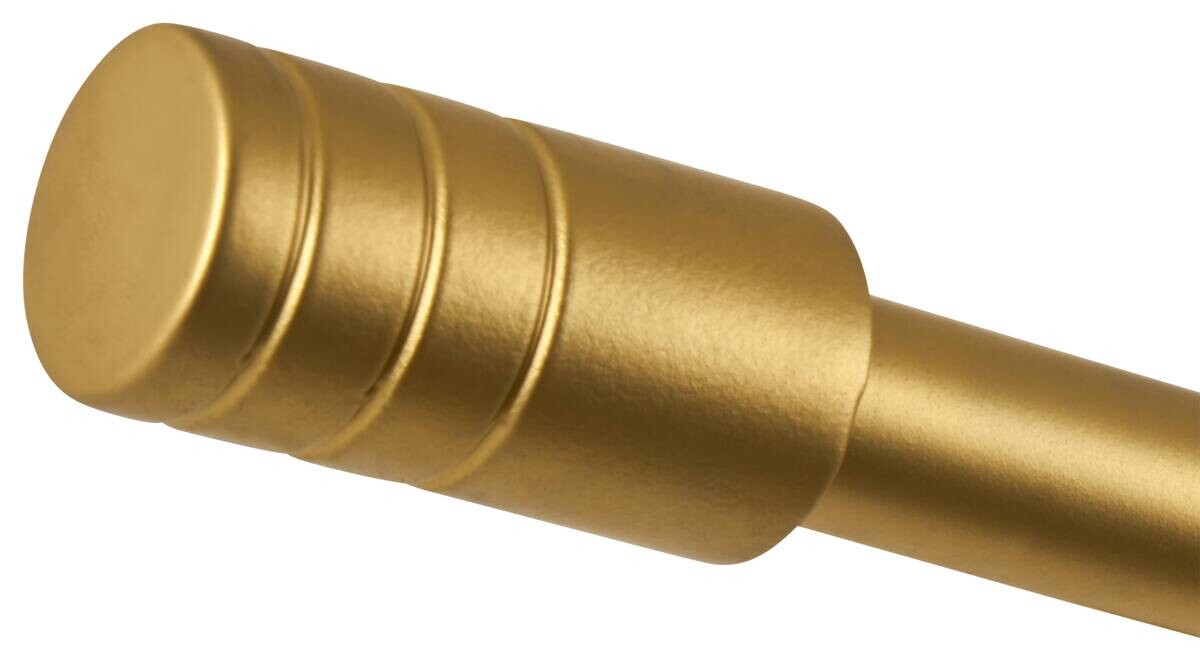 ondeco Stilgarnituren rillcube gold Metall ausziehbar von ca. 160 bis 280 cm 1.0 Läufe