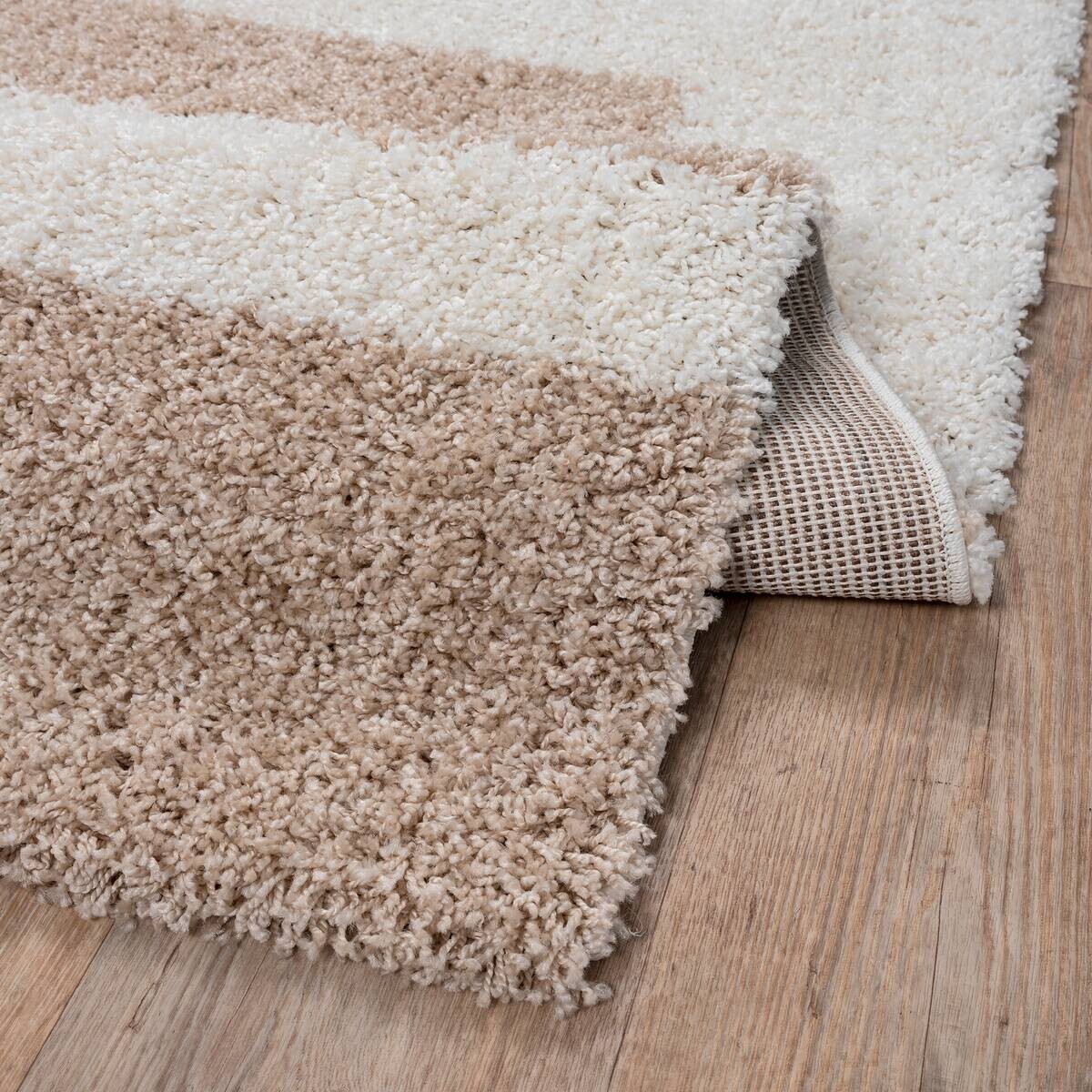 Sanat Hochflorteppich MILANO beige B/L: ca. 80x150 cm