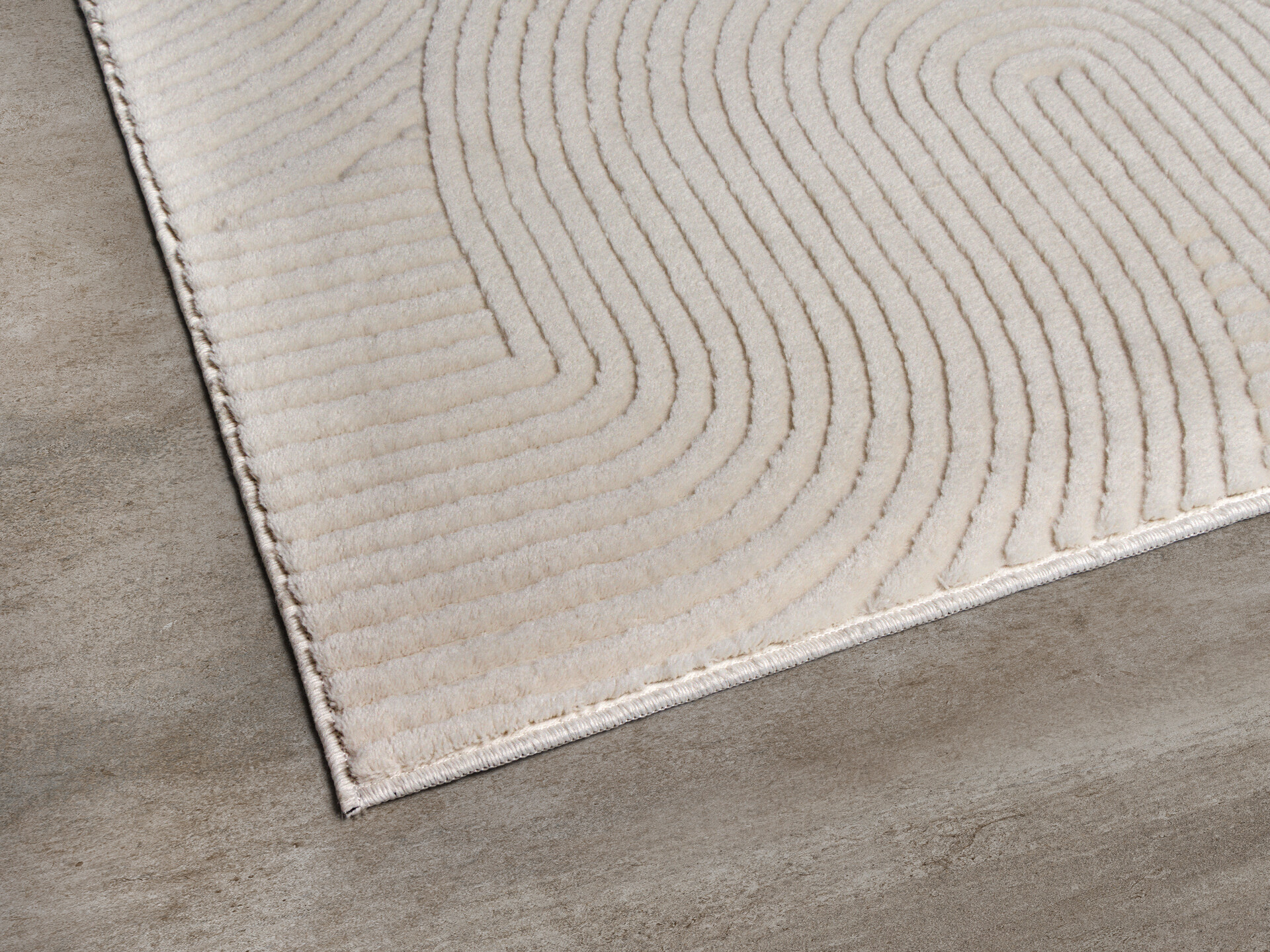 Dinarsu Teppich Stilo creme B/L: ca. 80x150 cm