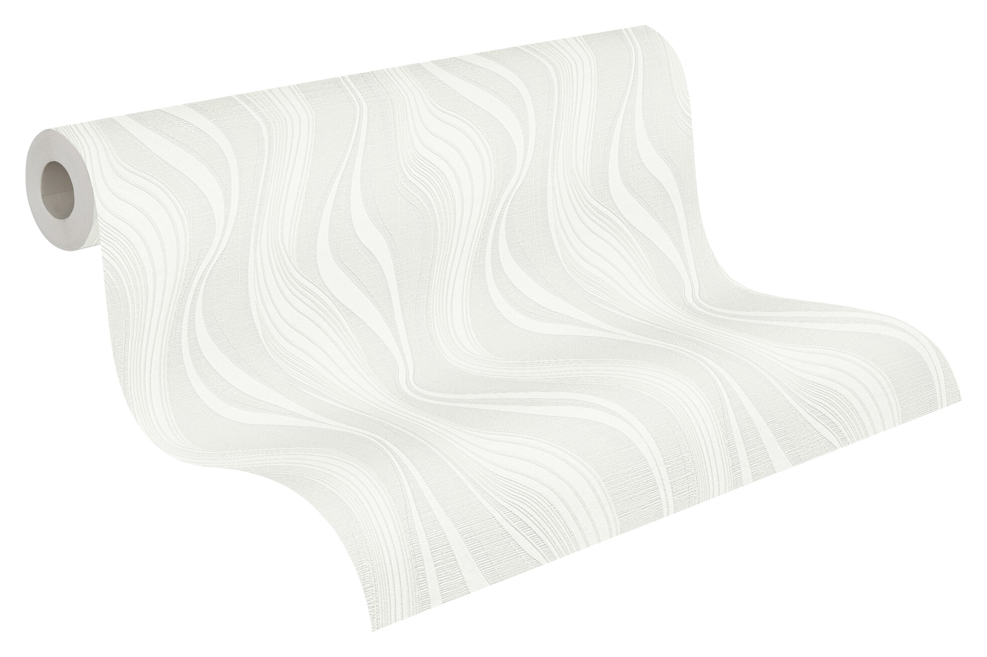 A.S.Creation Vliestapete weiß B/H/D: ca. 53x1005x9,7 cm