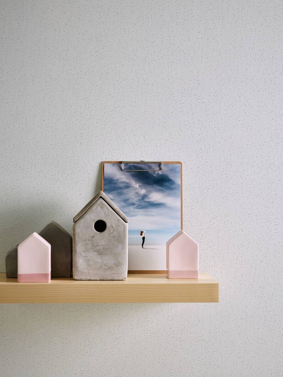 A.S.Creation Papiertapete weiß B/H/D: ca. 53x1005x10,8 cm