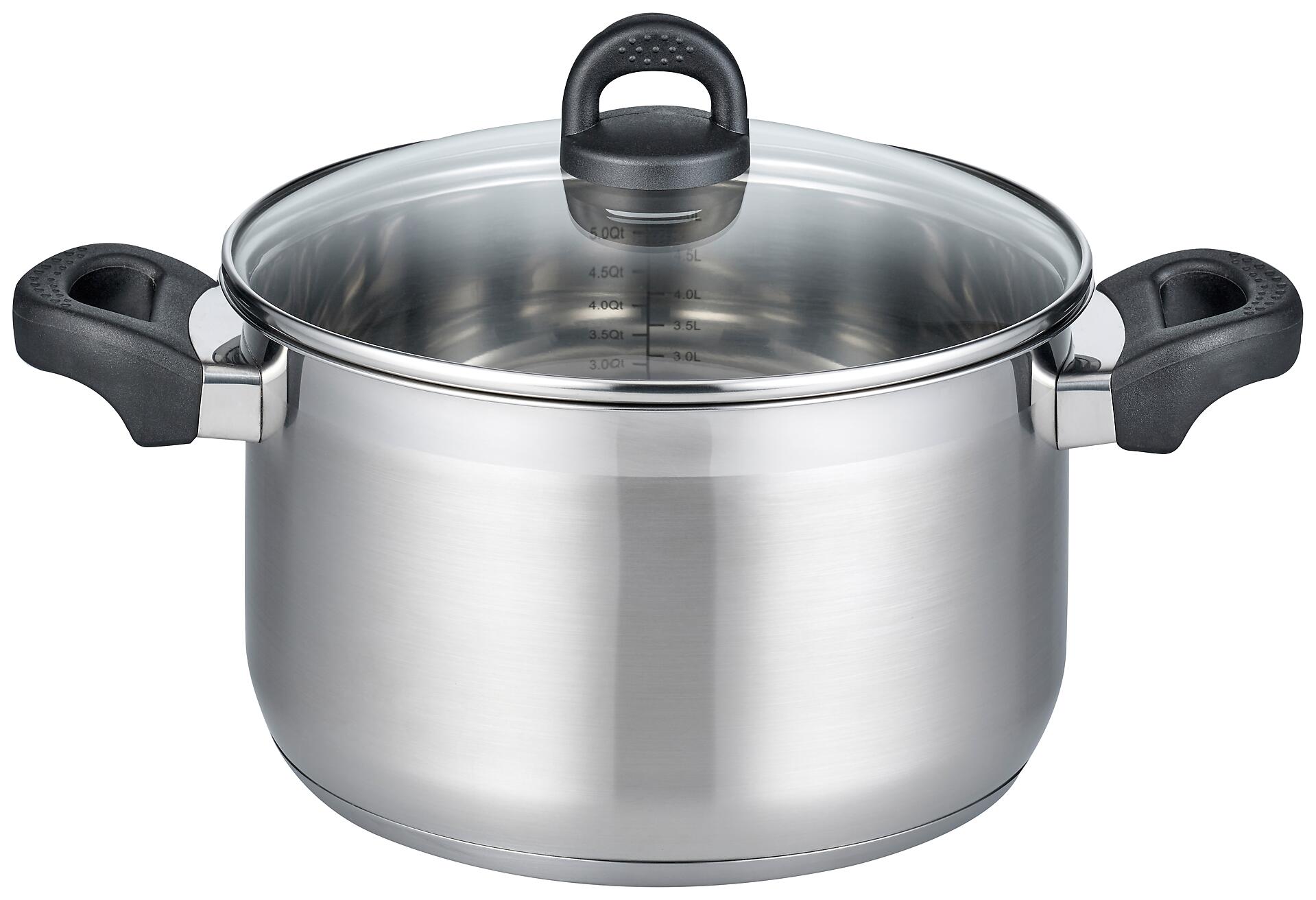 ELO Basic Fleischtopf silber Edelstahl D: ca. 24 cm