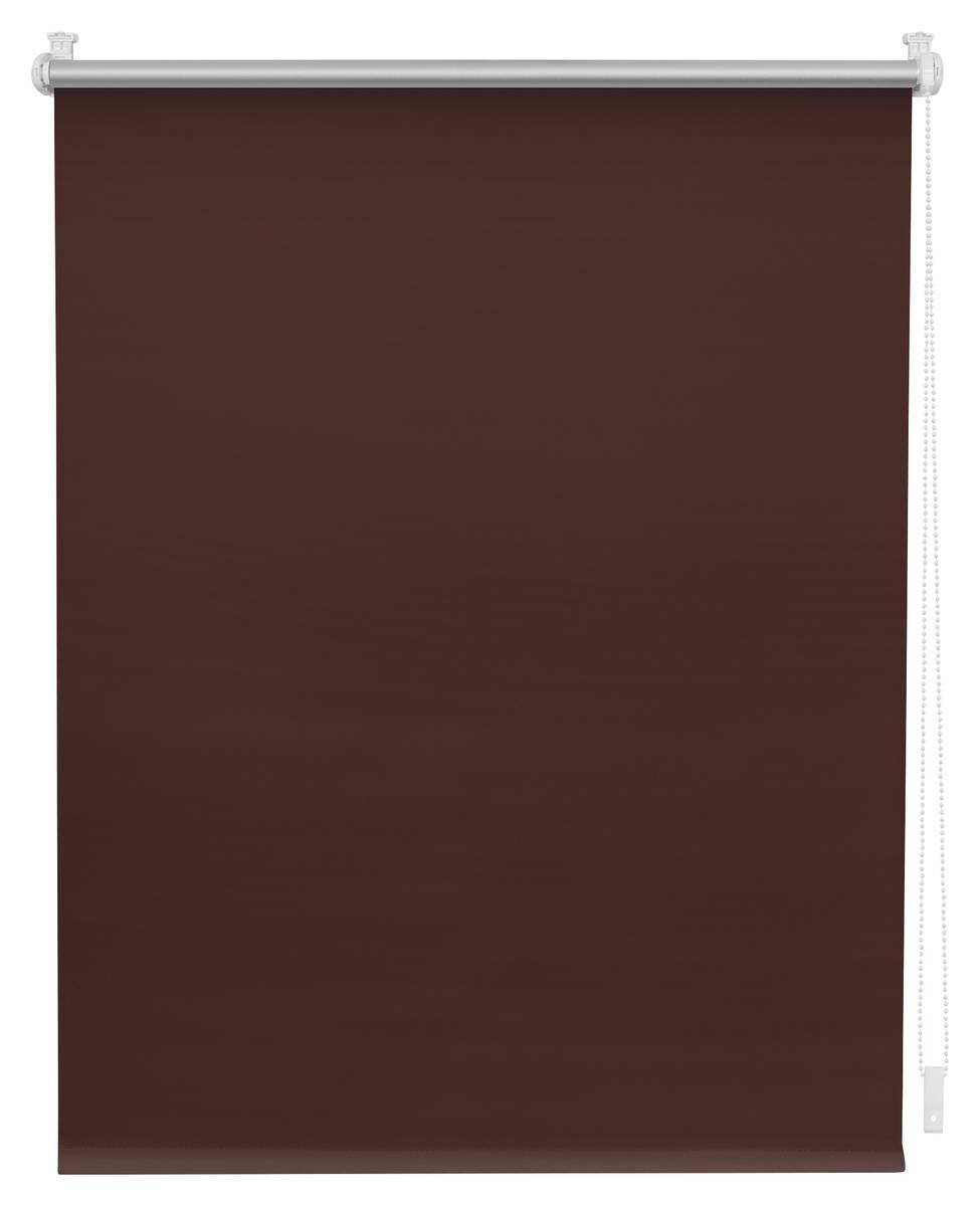 LICHTBLICK Thermo Klebe-/Klemmrollo Verdunklungsqualität braun B/L: ca. 85x150 cm