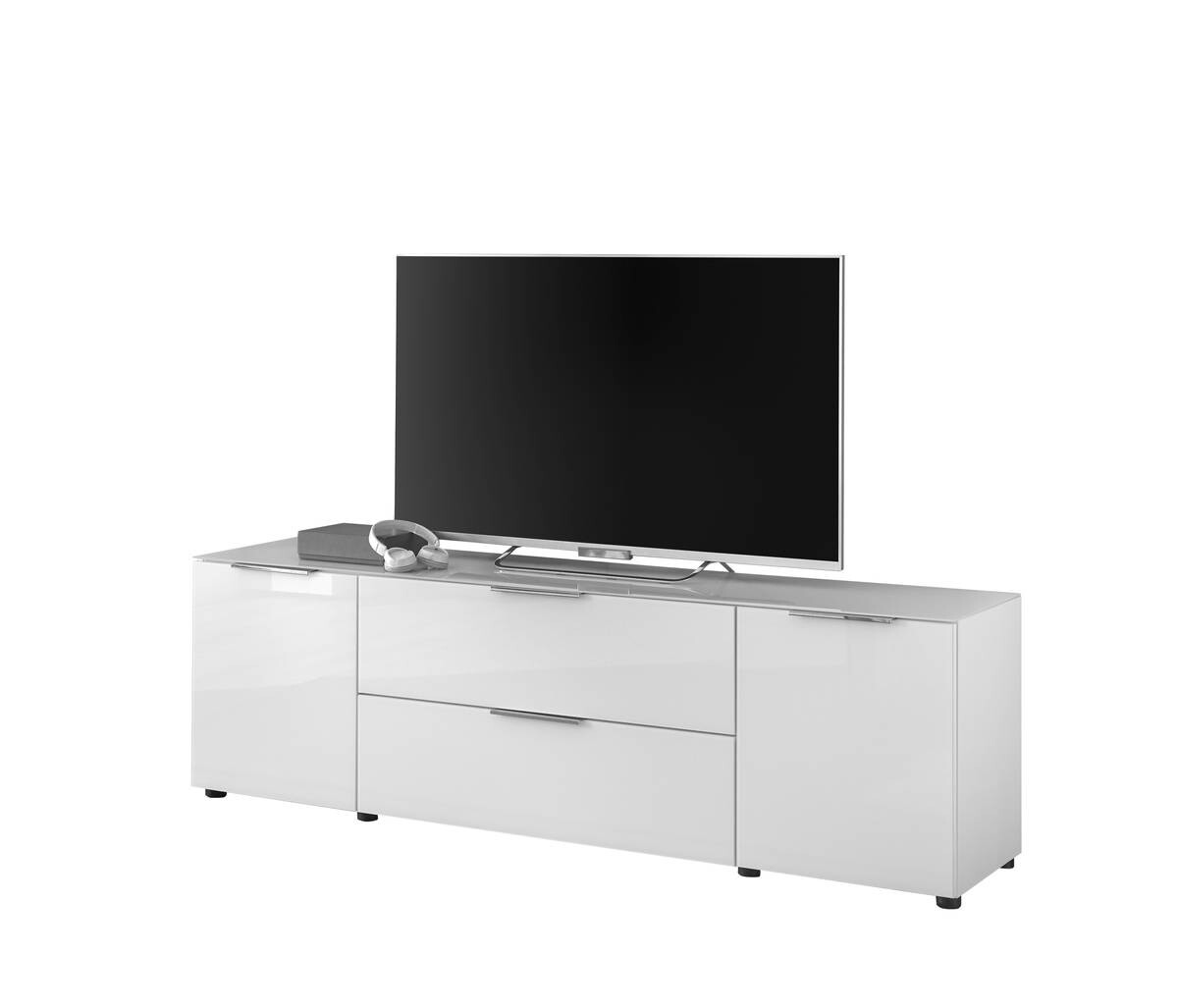 Lowboard Santorin weiß B/H/T: ca. 180x54x40 cm