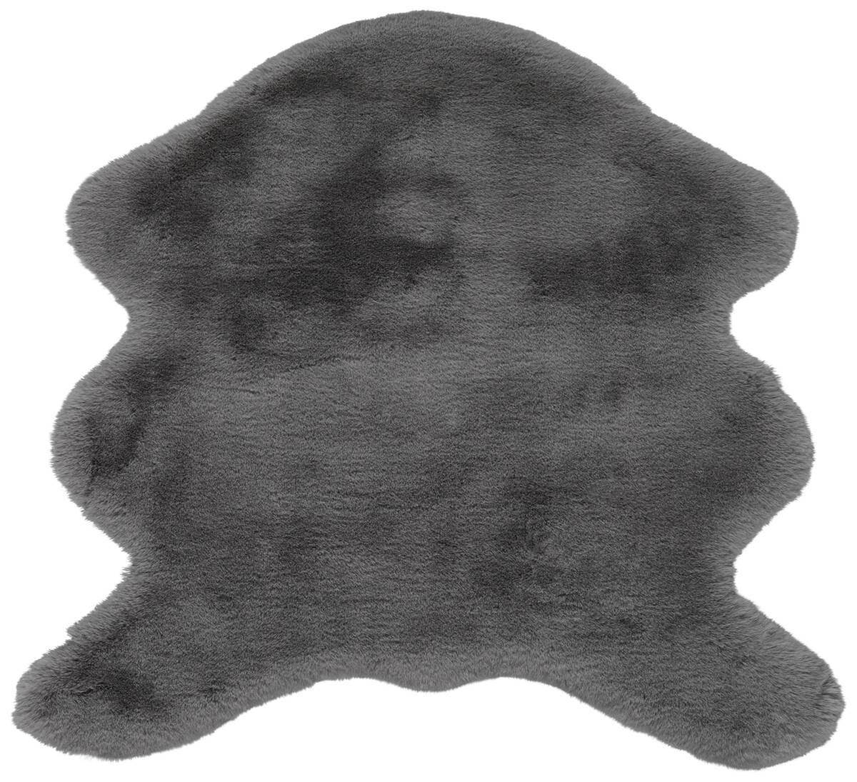 Fellimitat Mats grau B/L: ca. 60x90 cm