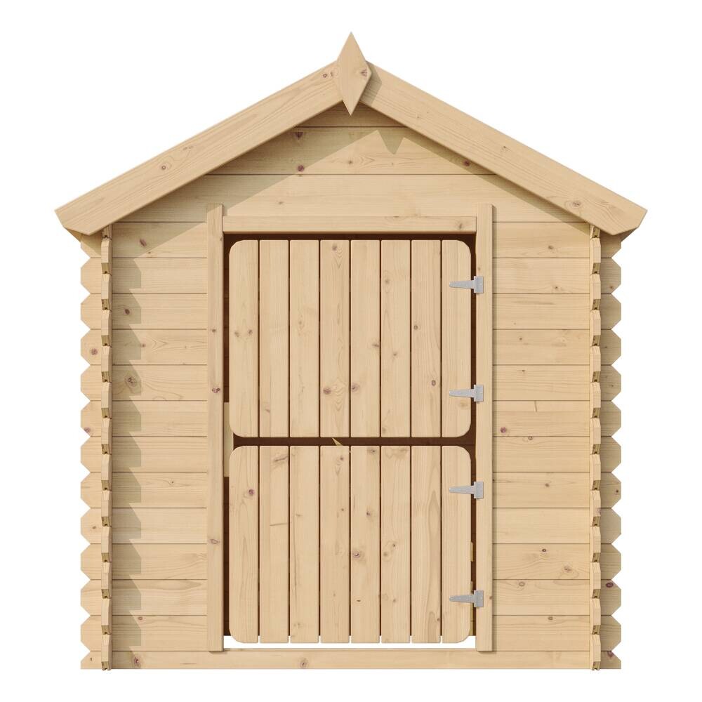 Timbela Kinderspielhaus M516 natur B/H/L: ca. 146x143x112 cm