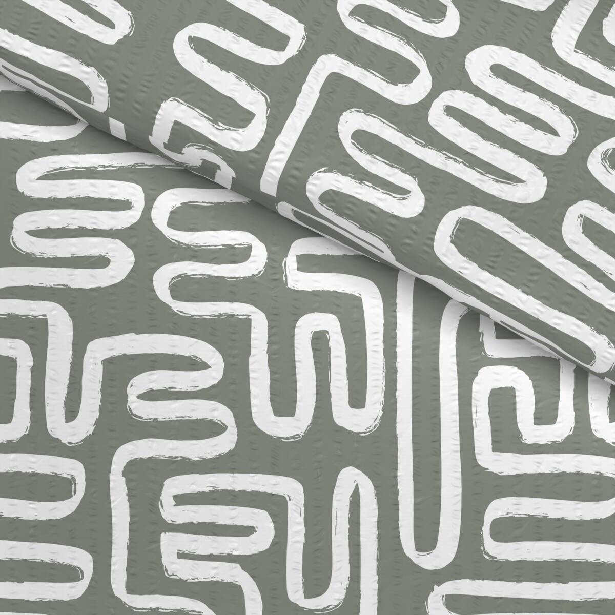 Microfaser Bettwäsche Seersucker