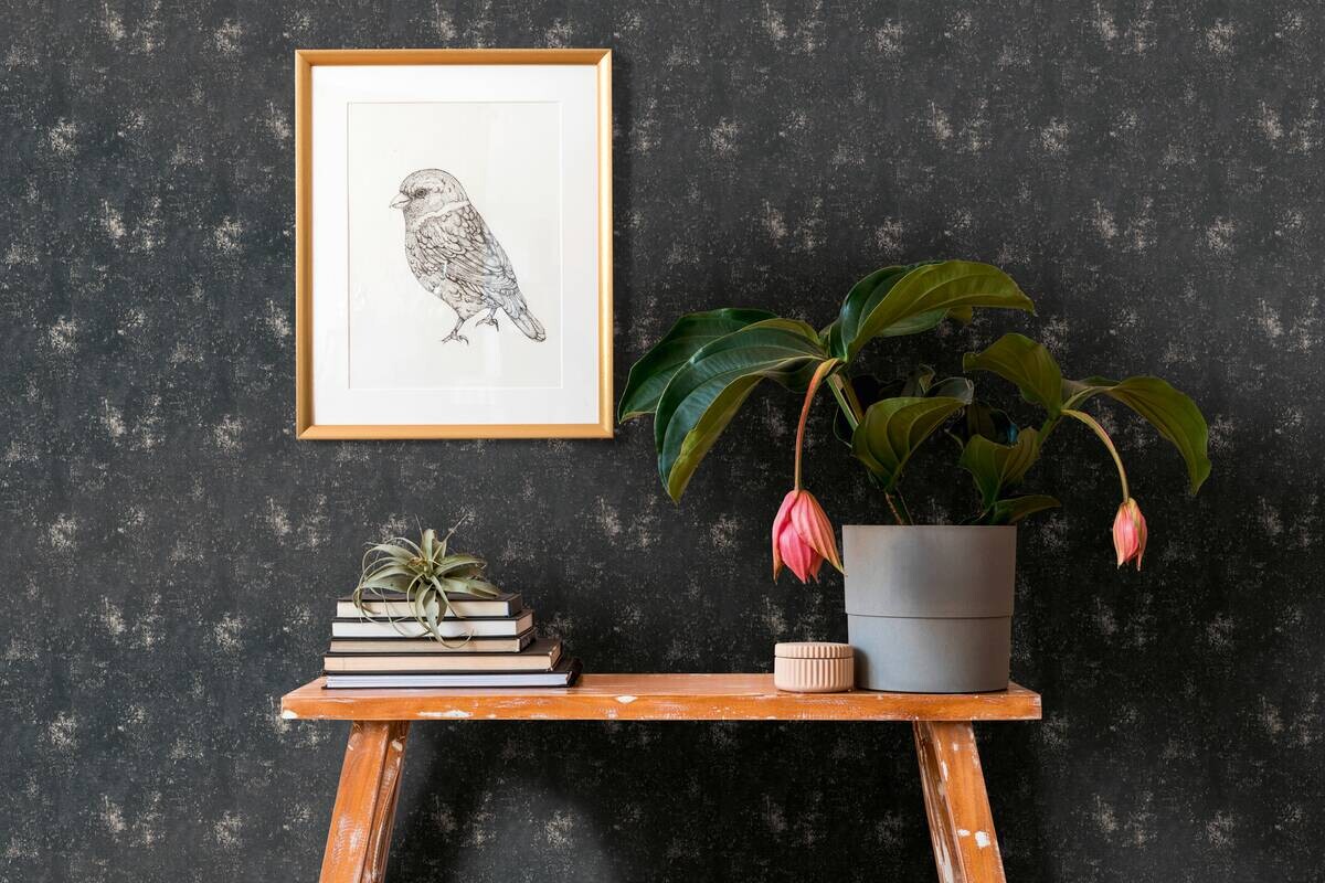 A.S.Creation Vliestapete gold schwarz B/H/D: ca. 53x1005x9,2 cm