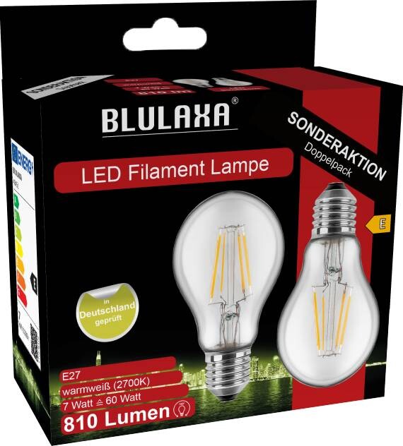 Blulaxa Leuchtmittel 48451 E27