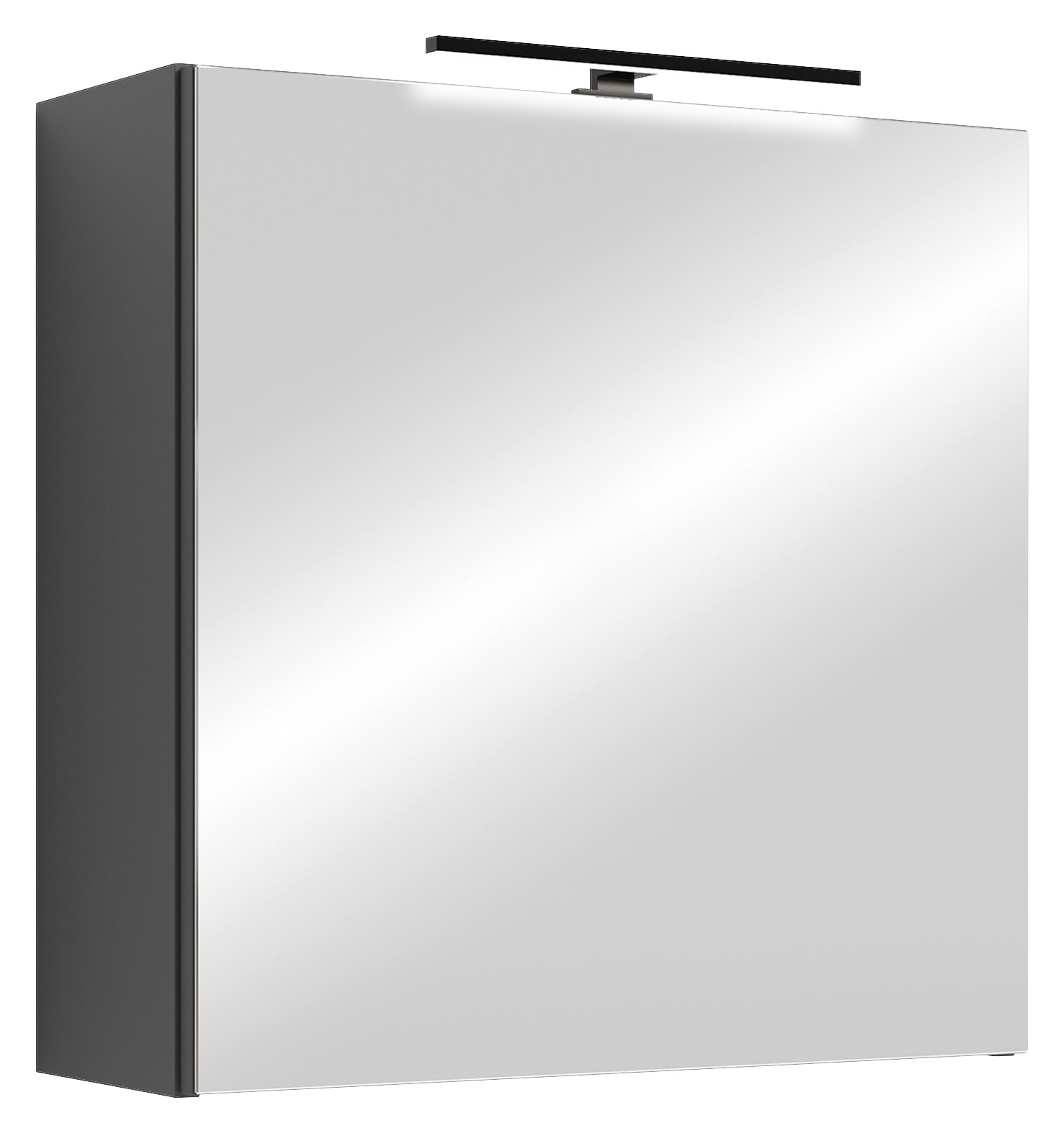 Spiegelschrank SPREE anthrazit B/H/T: ca. 60x60x15 cm Spiegelschrank SPREE anthrazit B/H/T: ca. 60x60x15 cm