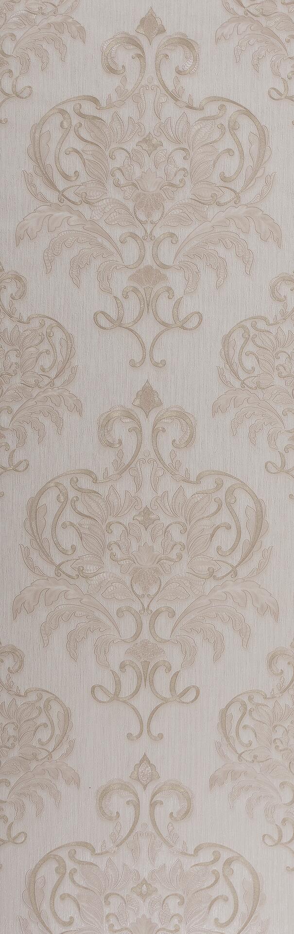 Vliestapete Ornament beige B/L: ca. 53x1005 cm