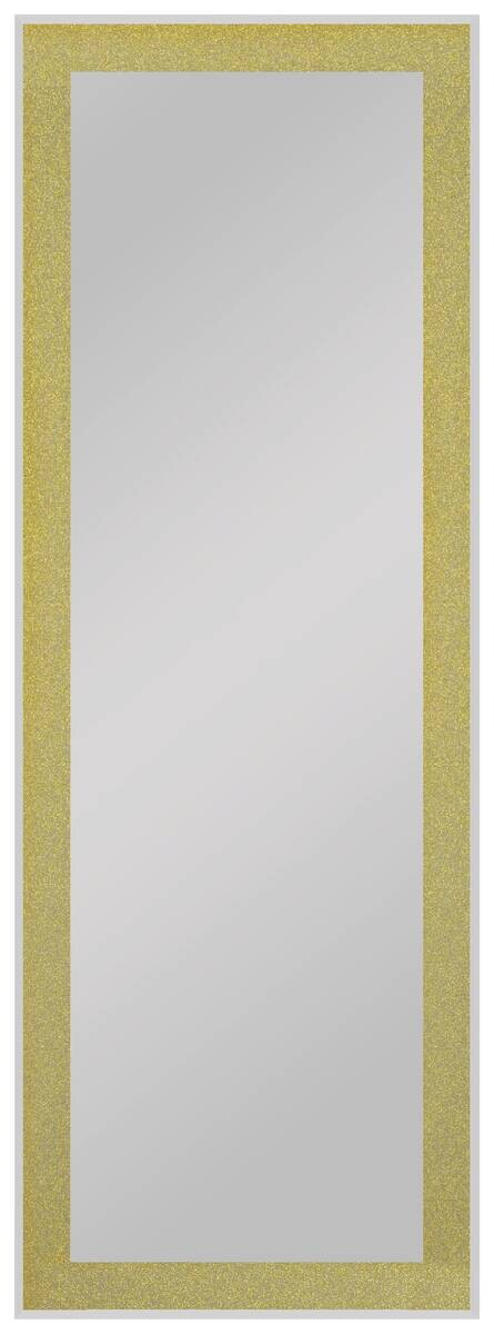 Digitaldruckspiegel Alina gold glitzernd B/H: ca. 50x140 cm