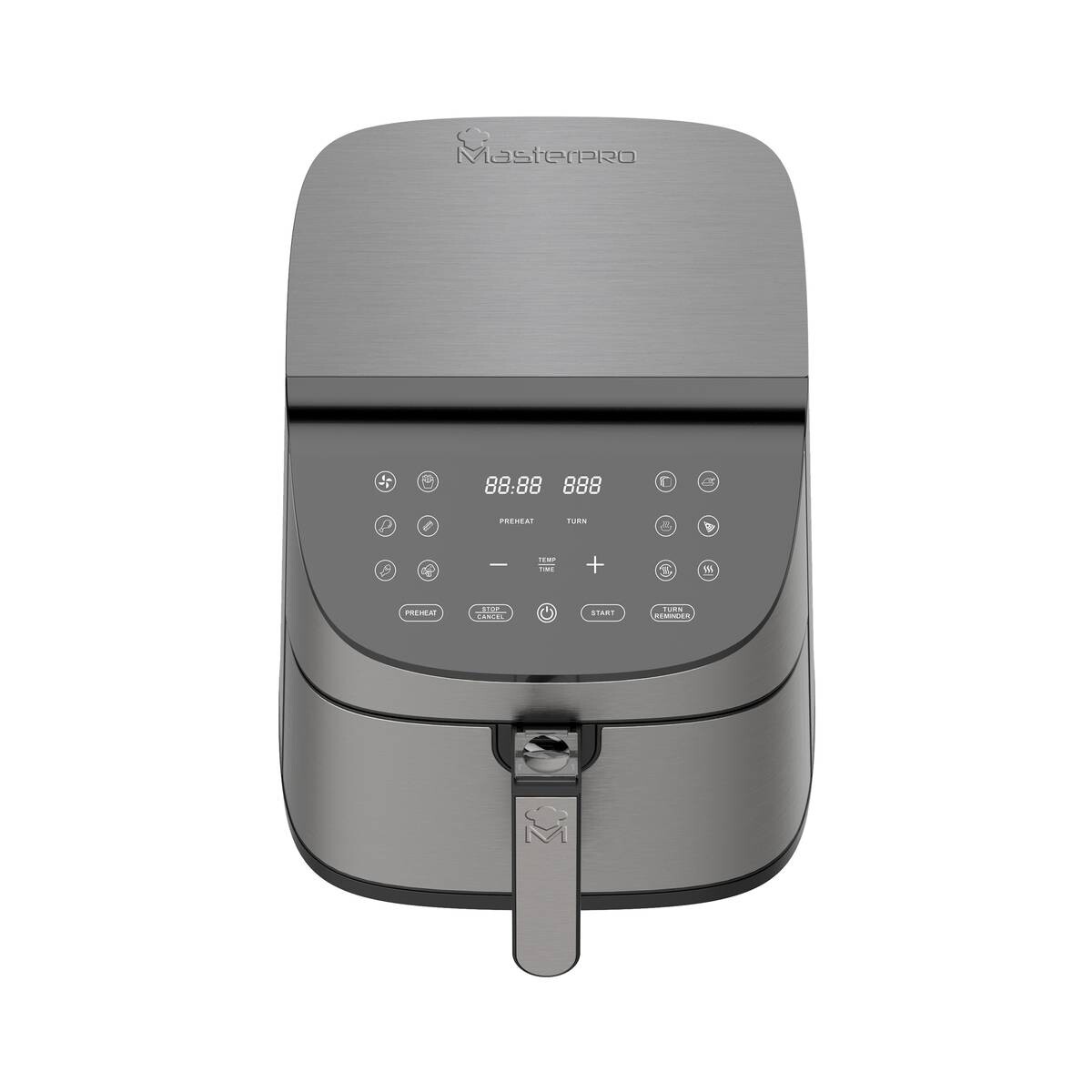 MASTERPRO Heißluftfritteuse BGMP-9309 Rocket silber Kunststoff B/H/T: ca. 42x78x39,5 cm ca. 7,5 l