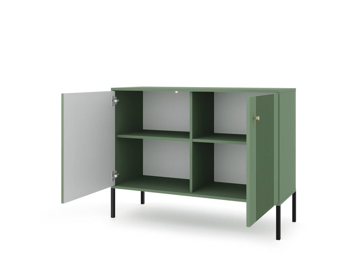 Kommode ISEO grün B/H/T: ca. 104,5x79x39 cm