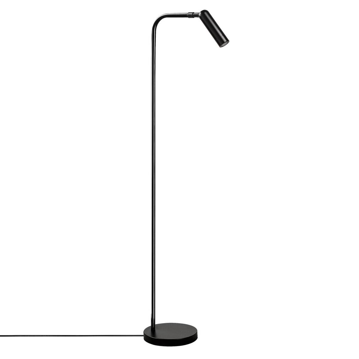 Opviq LED-Stehleuchte 892OPV1129 schwarz Metall B/H/T/L/D: ca. 22x120x22x22x22 cm 1 Brennstellen