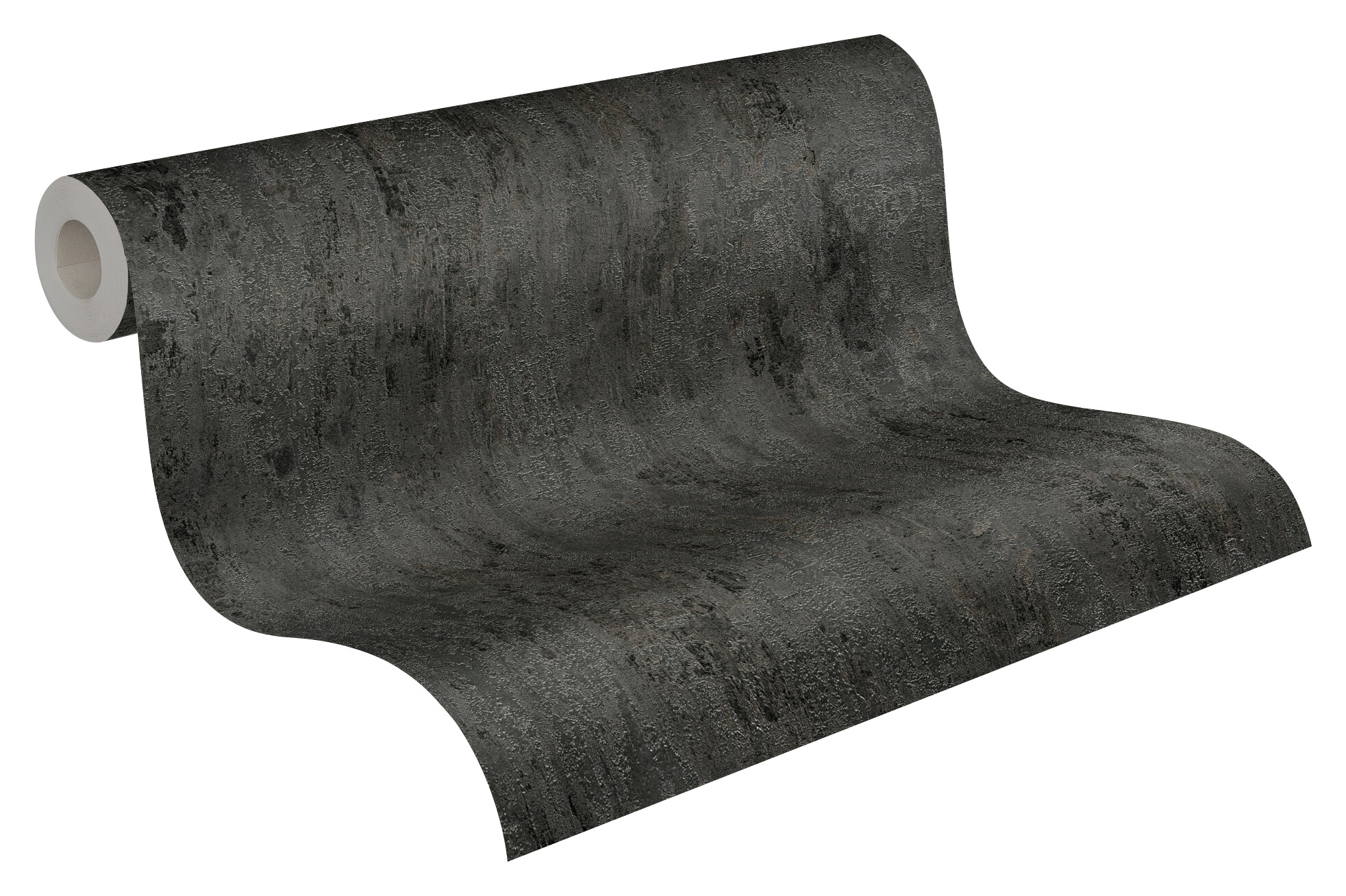 A.S.Creation Vliestapete Glänzend grau B/H/D: ca. 53x1005x9 cm