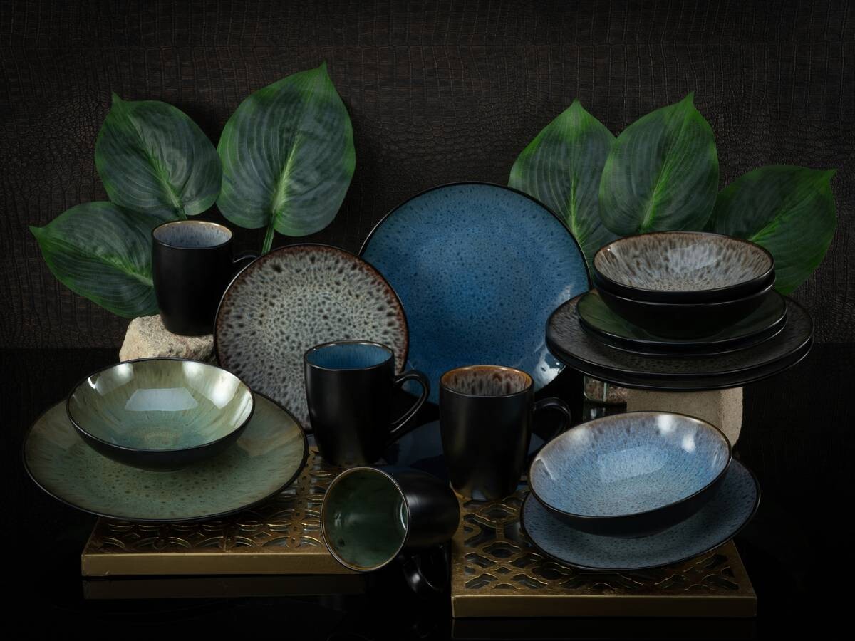 CreaTable Kombiservice Bali multicolor Keramik 16 tlg.