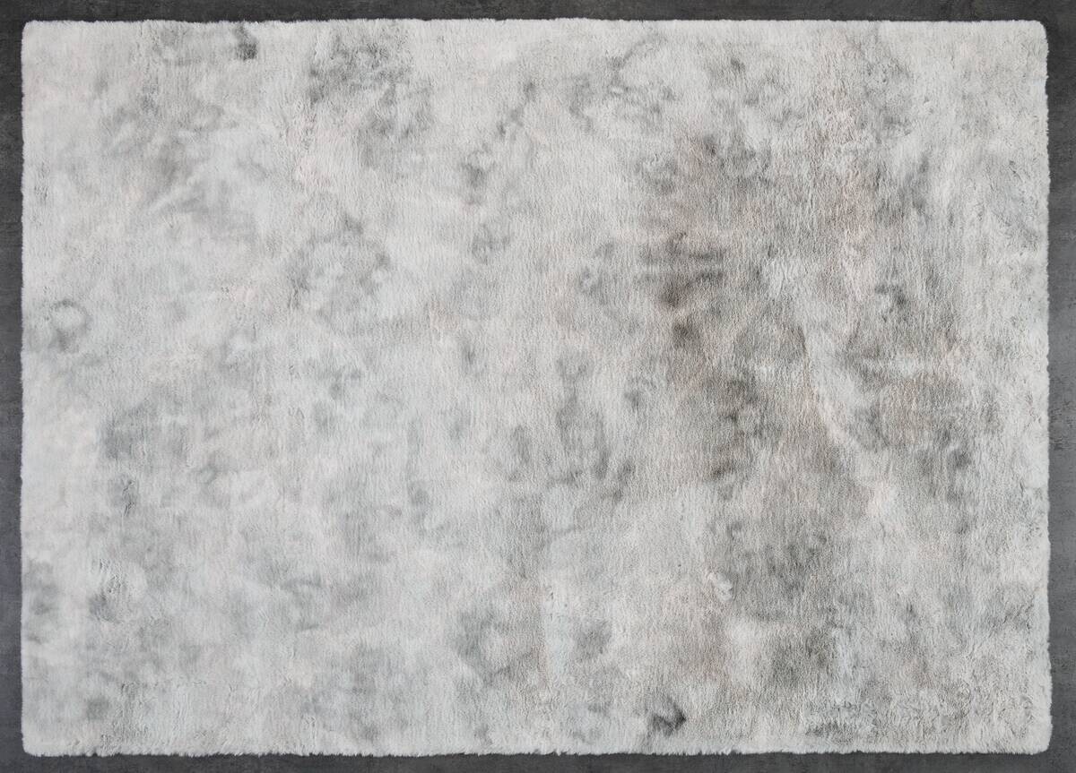 Fellimitat Moyo Batik silber B/L: ca. 120x160 cm