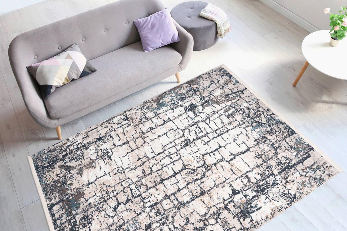 360Living Teppich Akropolis grau B/L: ca. 80x150 cm