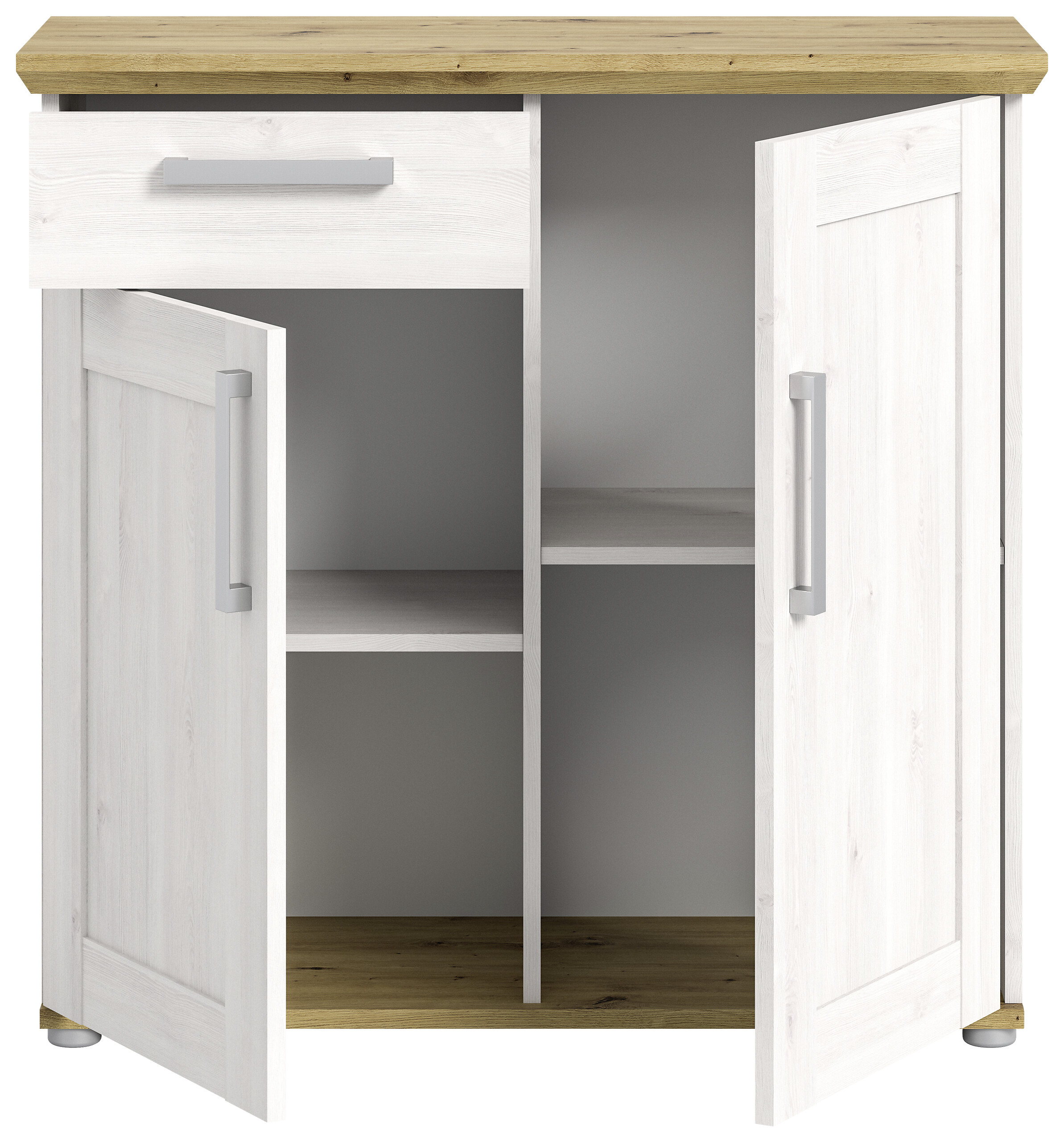 Kommode Verona Sibiu Lärche Nachbildung Eiche Artisan Nachbildung B/H/T: ca. 95x92x39 cm