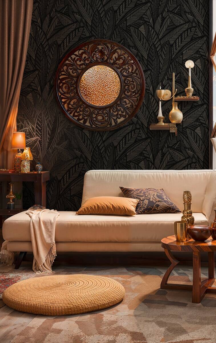 A.S.Creation Vliestapete schwarz B/H/D: ca. 53x1005x9,7 cm