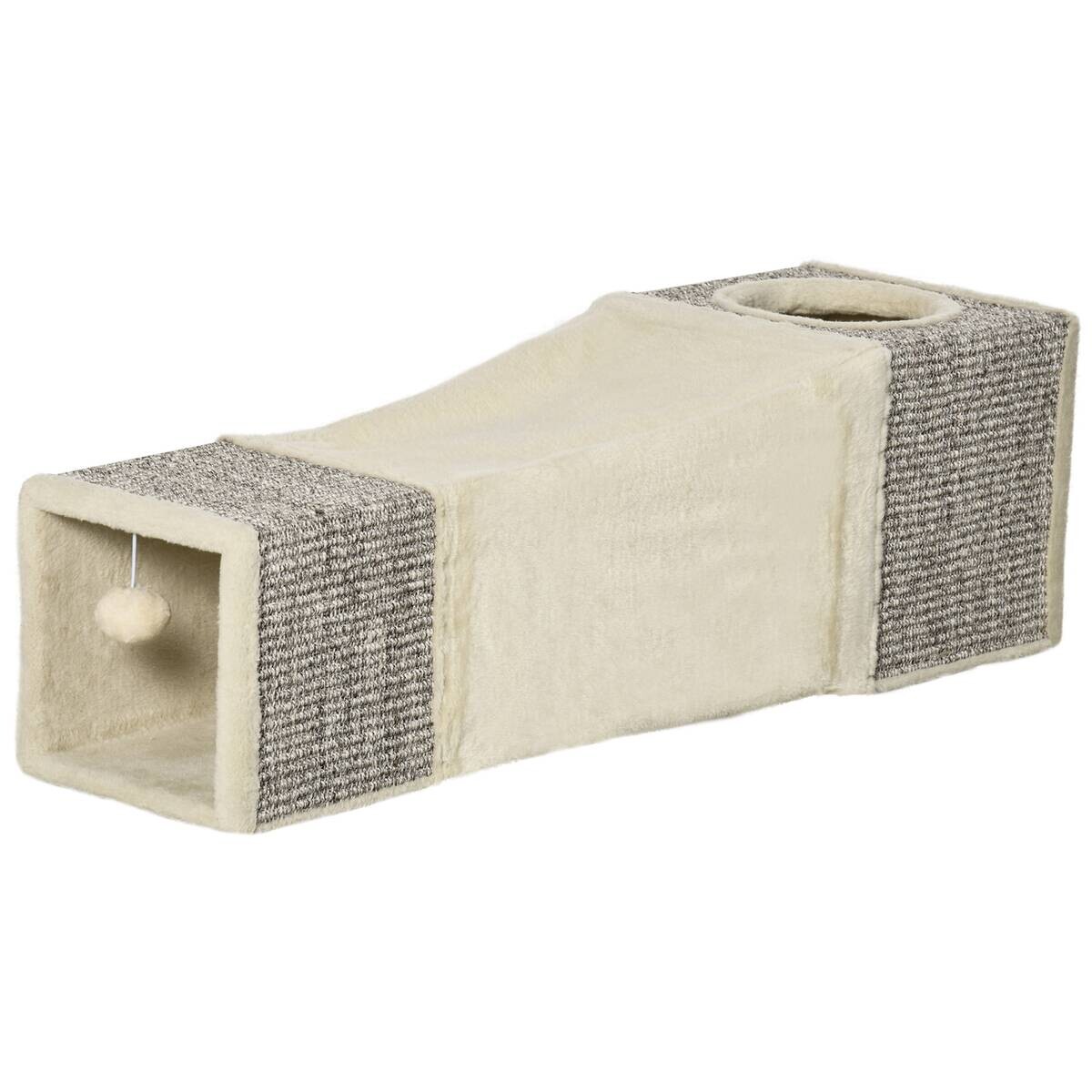 PawHut Katzen-Zubehör beige Spanplatte B/H/L: ca. 30x98x30 cm