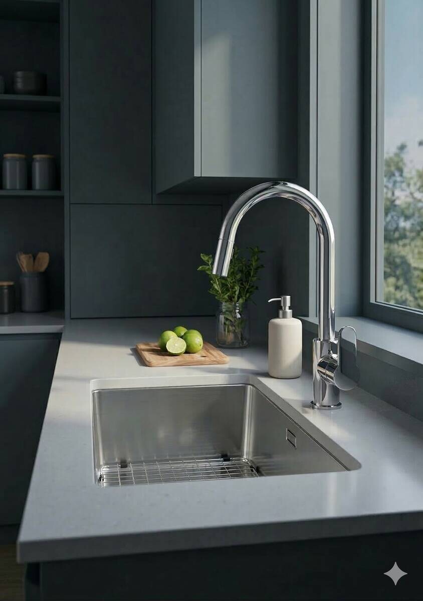 Spültisch-Armatur Acton Chrom