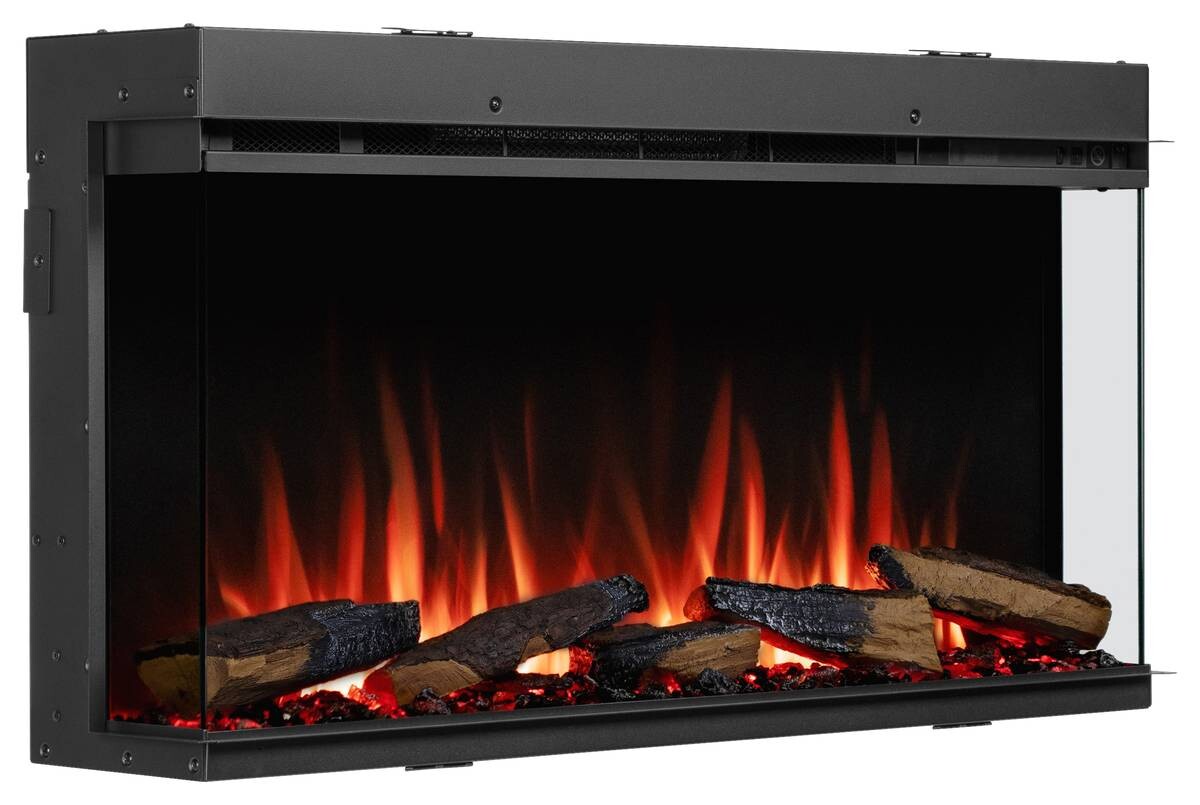 Balderia Elektrischer-Kamin EF407A Athena 36" B/H/T/L: ca. 92,8x49,5x21x92,8 cm