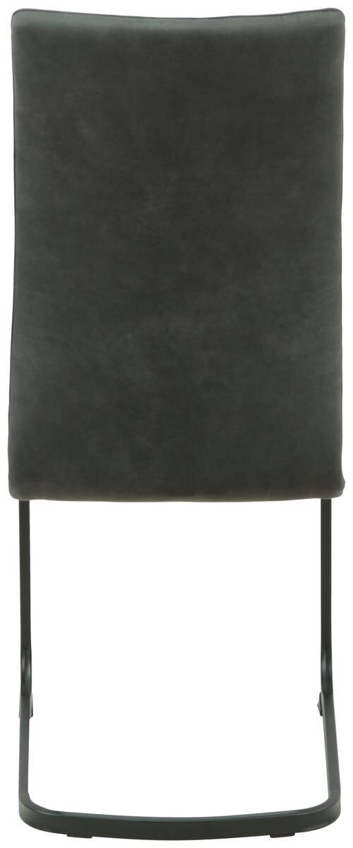 Schwingstuhl Melanie anthrazit Microfaser B/H/T: ca. 43x98x60 cm