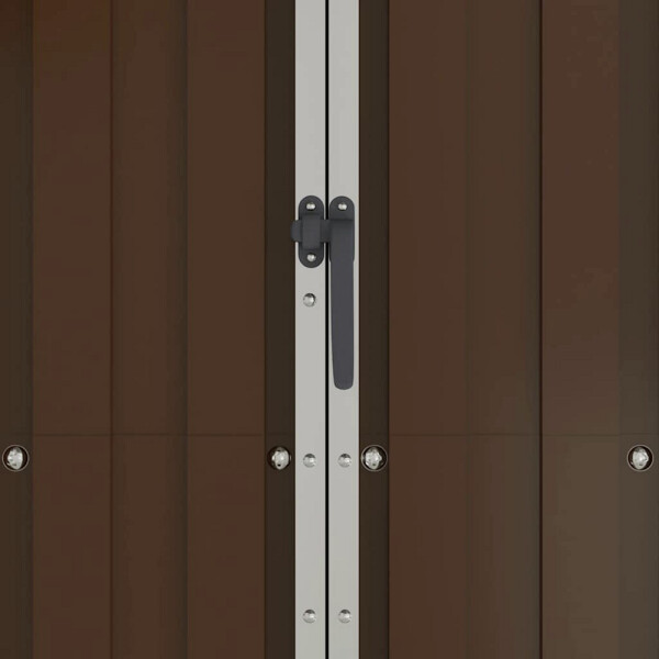 vidaXL Gerätehaus braun B/H: ca. 116x175 cm