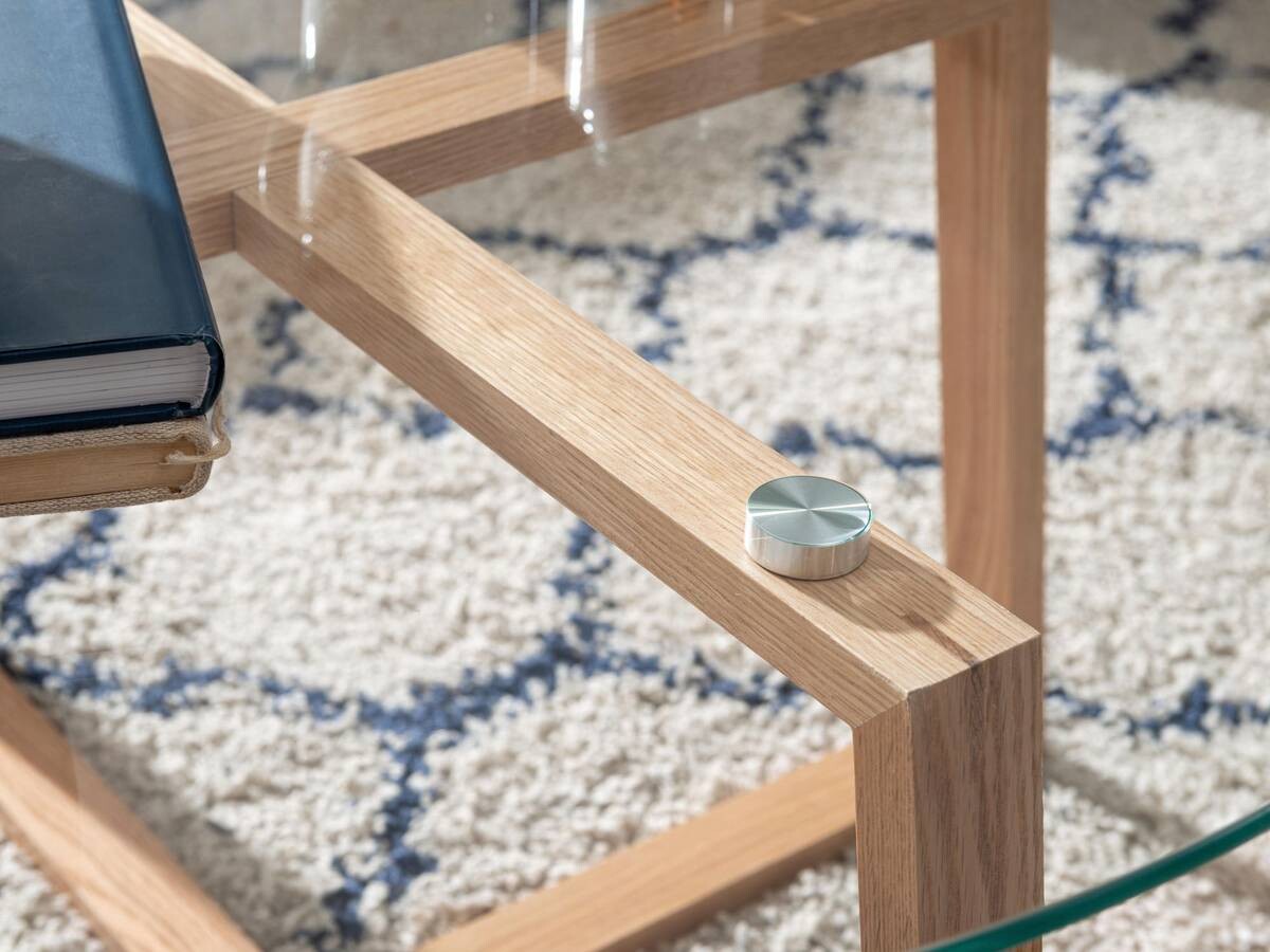 Wohnling Couchtisch natur B/H/T: ca. 78x41x78 cm