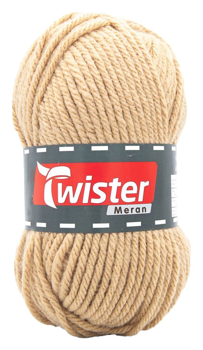 Twister Handstrickgarn Meran beige L: ca. 10000 cm