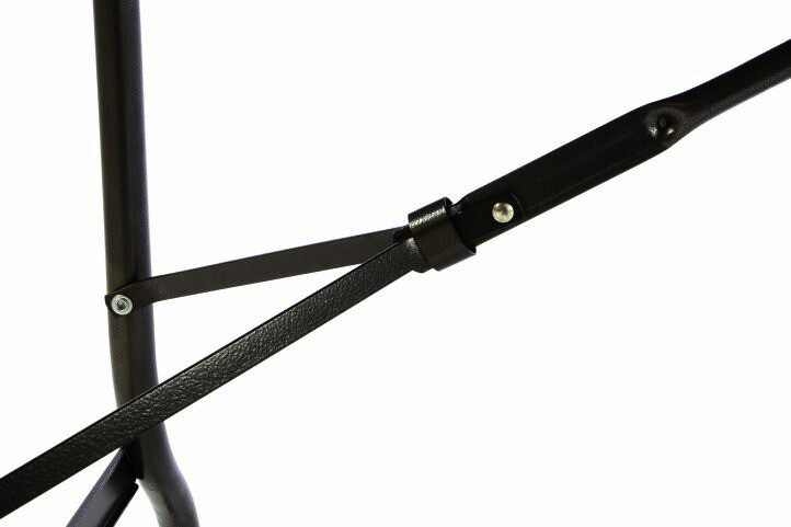 VCM Klapptisch schwarz Metall B/H/L: ca. 75x70x180 cm